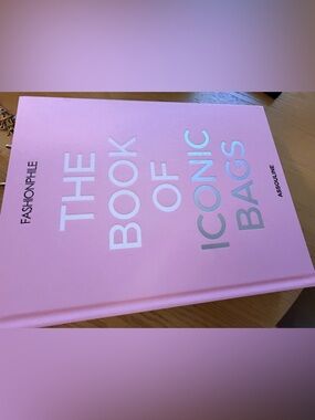 Assouline Pink "The Book of Iconic Bags" Fashionphile Edition